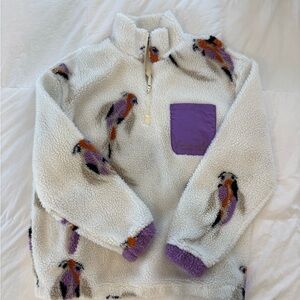 Taylor Swift Speak Now Koi Fish Sherpa Quarter Zip